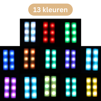 Auto Verlichting Set met Kleurende LED Lampen