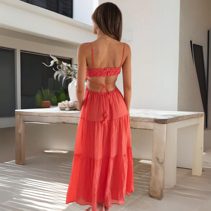 Selena™ – Dames Zomerjurk Luchtig Materiaal met Verstelbare Bandjes