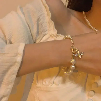 Slangen Armband Set van 4 met Groene Steentjes en Strass