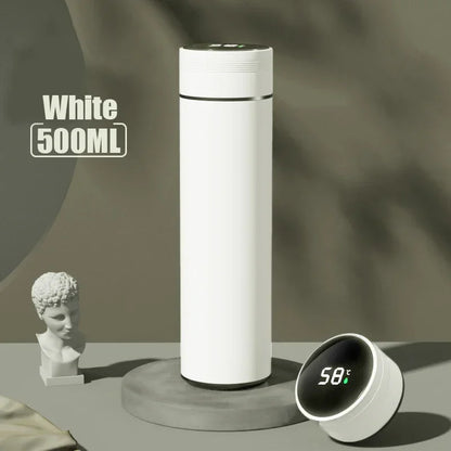 Thermosfles 500ml RVS - Houdt Drank Warm of Koud
