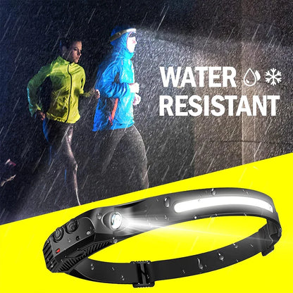Oplaadbare Hoofdlamp LED Noodlicht Waterdicht