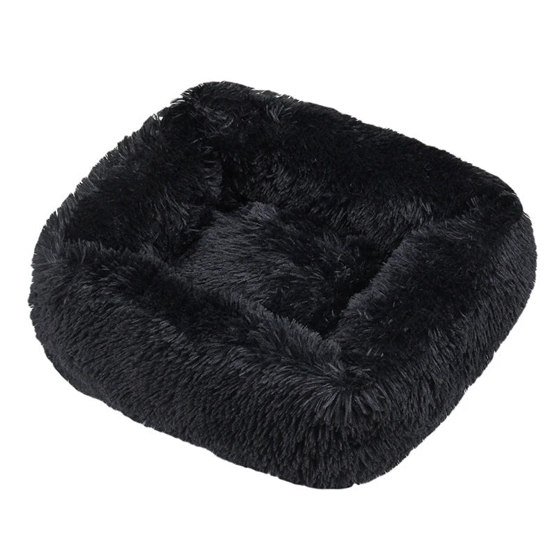Pluche Hondenbed Luxe Wasbaar voor Honden en Katten
