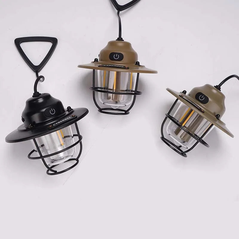 Campinglamp Retro Stijl voor Binnen en Buiten - Velinix