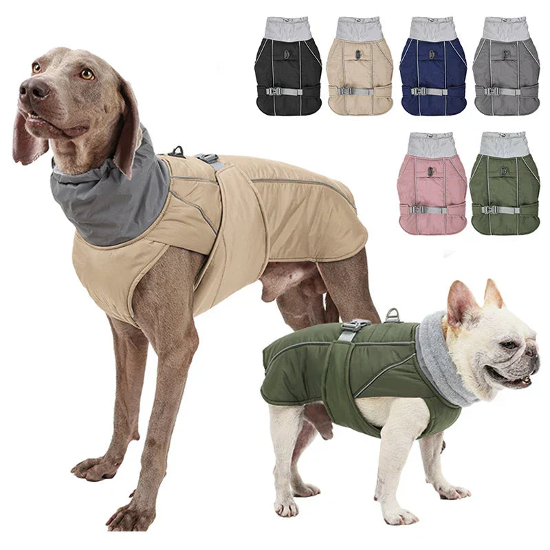 Waterdichte Hondenjas Warm voor Winter - Velinix