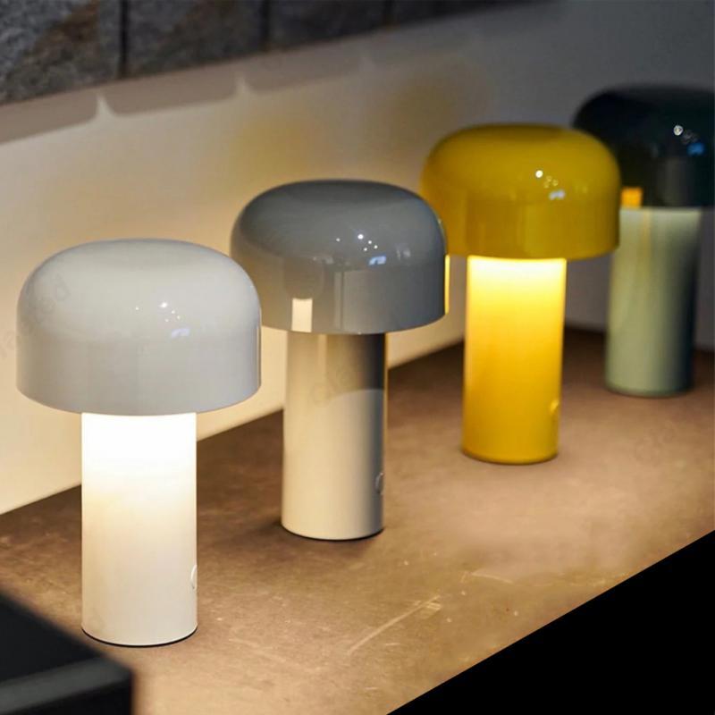 Draagbare Nachttafellamp USB Oplaadbaar Touch Bediening voor Woonkamer