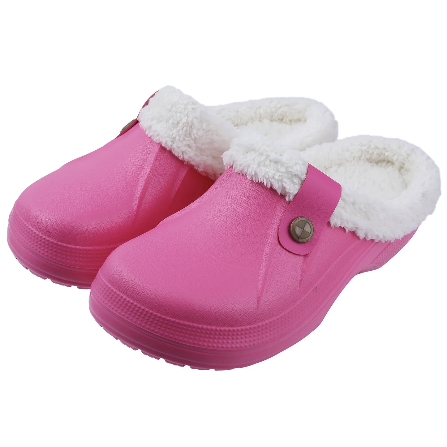 Waterdichte Fleece Klompen Luxe Bontvoering Warm en Stijlvol