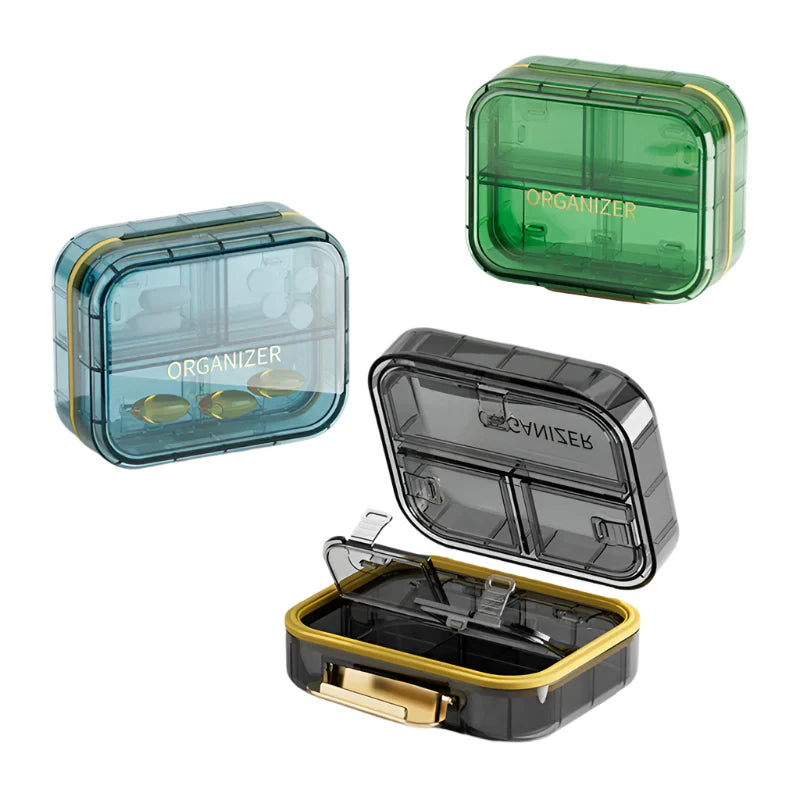 Medicijnen Organizer LuxaMed - Elegante en Praktische Medicijnendoos - Velinix