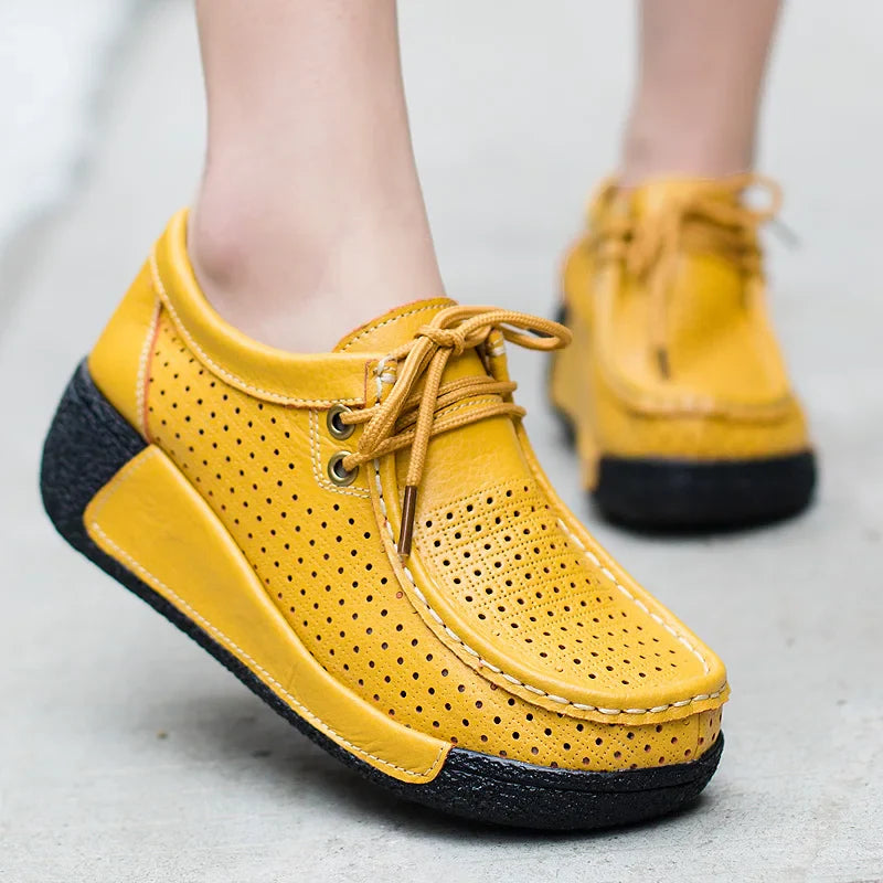 Leren Loafers Comfortabel Elegant Design - Velinix