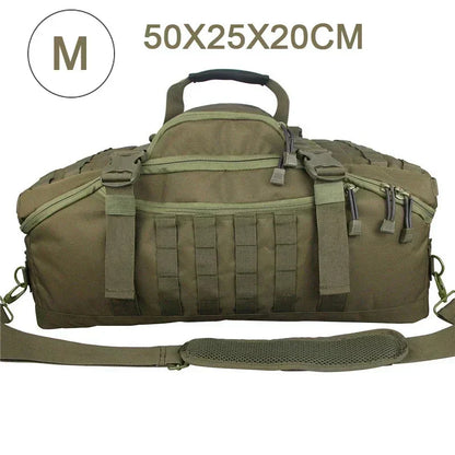 Tactische Reisrugzak Groot - Waterdicht en Robuust Duffle Bag