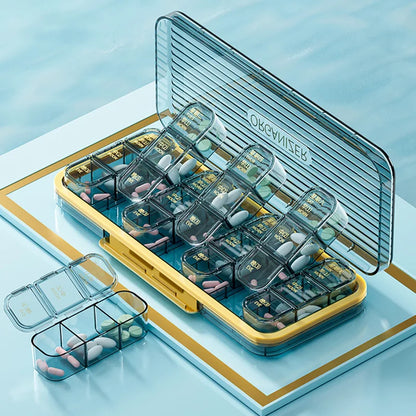 Medicijnen Organizer LuxaMed - Elegante en Praktische Medicijnendoos