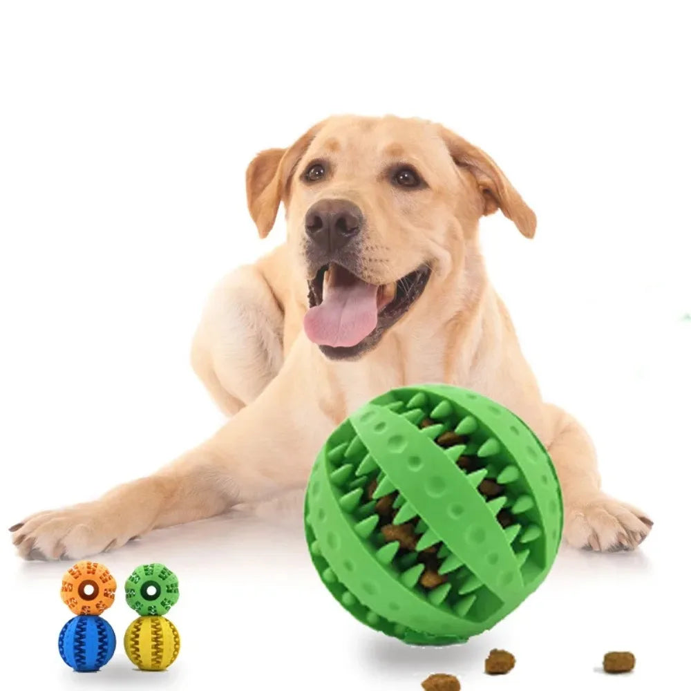 Interactieve Hondenspeelbal met Voerfunctie voor Kleine Honden - Velinix