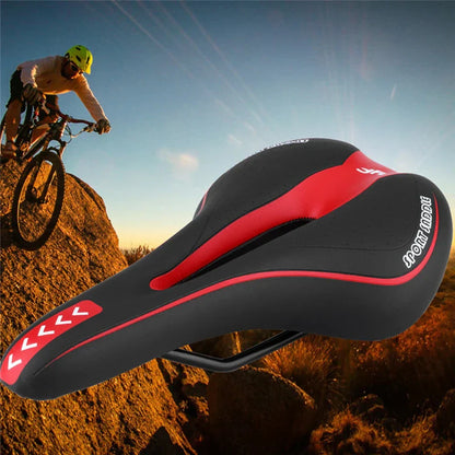 Fietszadel Extra Zachte Gel Comfortabele MTB en Wegfiets