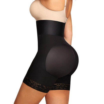 Dames Shapewear Shorts met Ritssluiting voor Slanke Benen