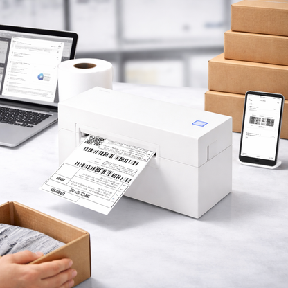 Thermische Labelprinter USB voor 4x6 Labels Snel Drukken