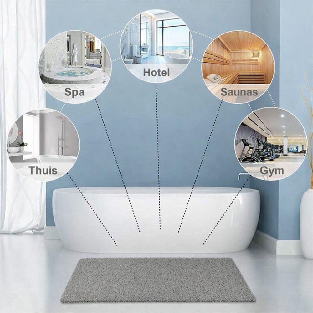 Douchemat Zacht Antislip Badkamer Comfortabel Hygiënisch