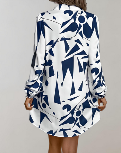 Mila™ – Dames Jurk Met Lange Mouwen Ademend Comfort Voor Elke Gelegenheid-3
