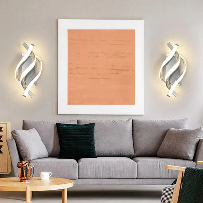LED Wandlamp Spiraal Modern Design Dimbaar