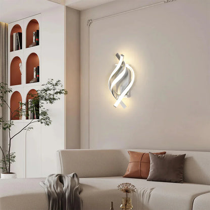 LED Wandlamp Spiraal Modern Design Dimbaar