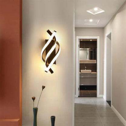 LED Wandlamp Spiraal Modern Design Dimbaar