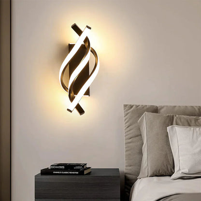 LED Wandlamp Spiraal Modern Design Dimbaar - Velinix