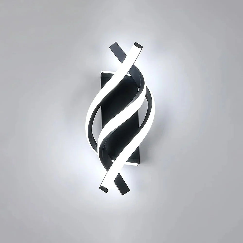 LED Wandlamp Spiraal Modern Design Dimbaar