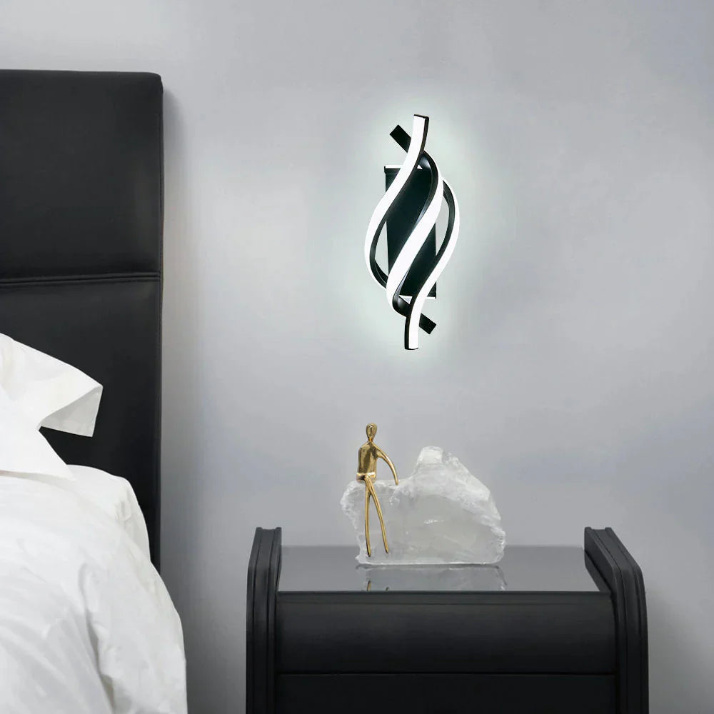 LED Wandlamp Spiraal Modern Design Dimbaar