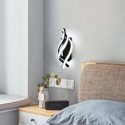 LED Wandlamp Spiraal Modern Design Dimbaar