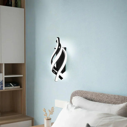 LED Wandlamp Spiraal Modern Design Dimbaar