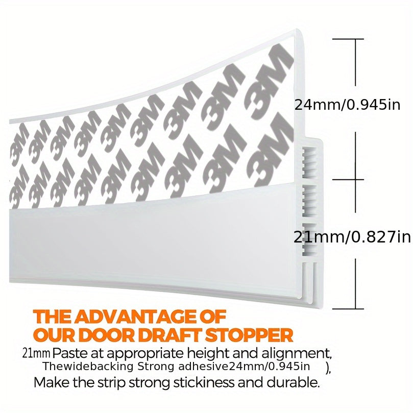 SimpleFix™ TochtGuard – Zelfklevende Tochtstrip voor Deuren & Ramen