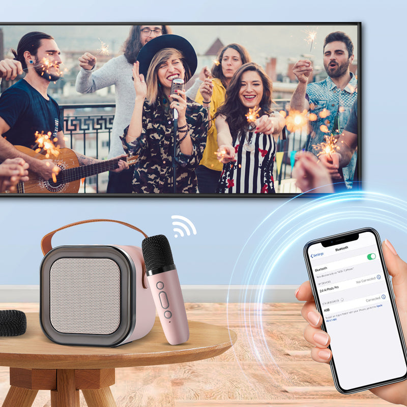 SingStar - Mini Karaoke Systeem met Draadloze Microfoons