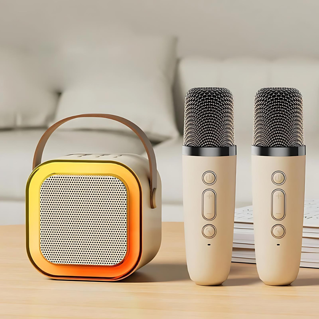 SingStar - Mini Karaoke Systeem met Draadloze Microfoons