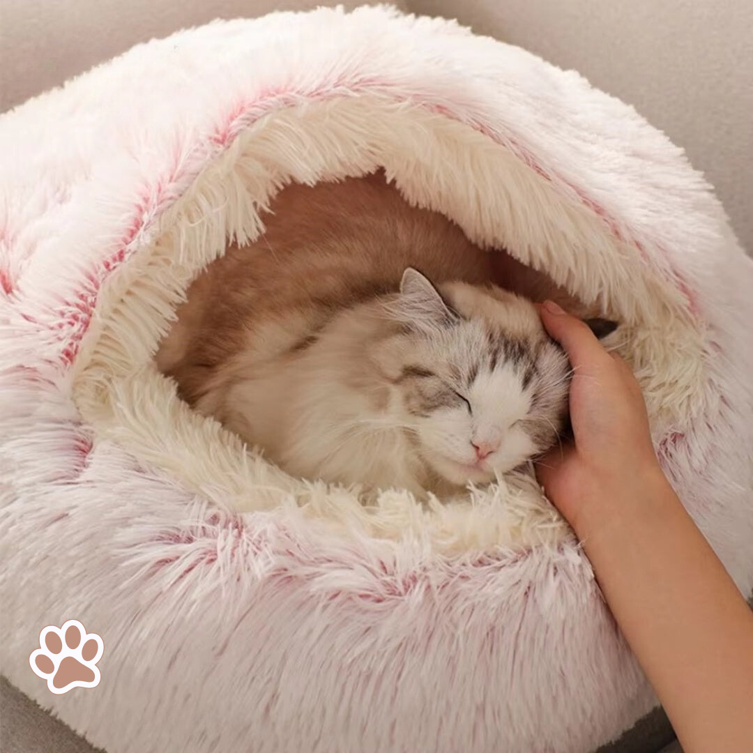 Kattenbed Warm en Knus voor Ontspanning