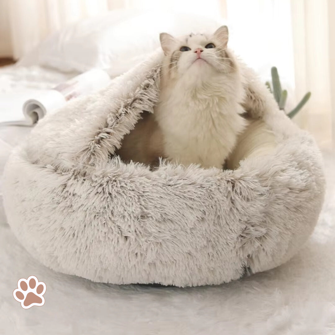 Kattenbed Warm en Knus voor Ontspanning