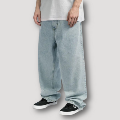 Skate Jeans Wijde Pijp Denim Baggy Streetwear