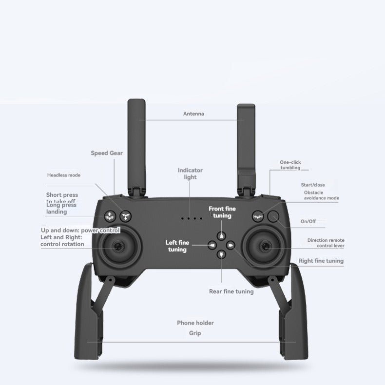 SkySnap™ 4K Mini Drone – Leg Herinneringen Vast met Ultieme Precisie