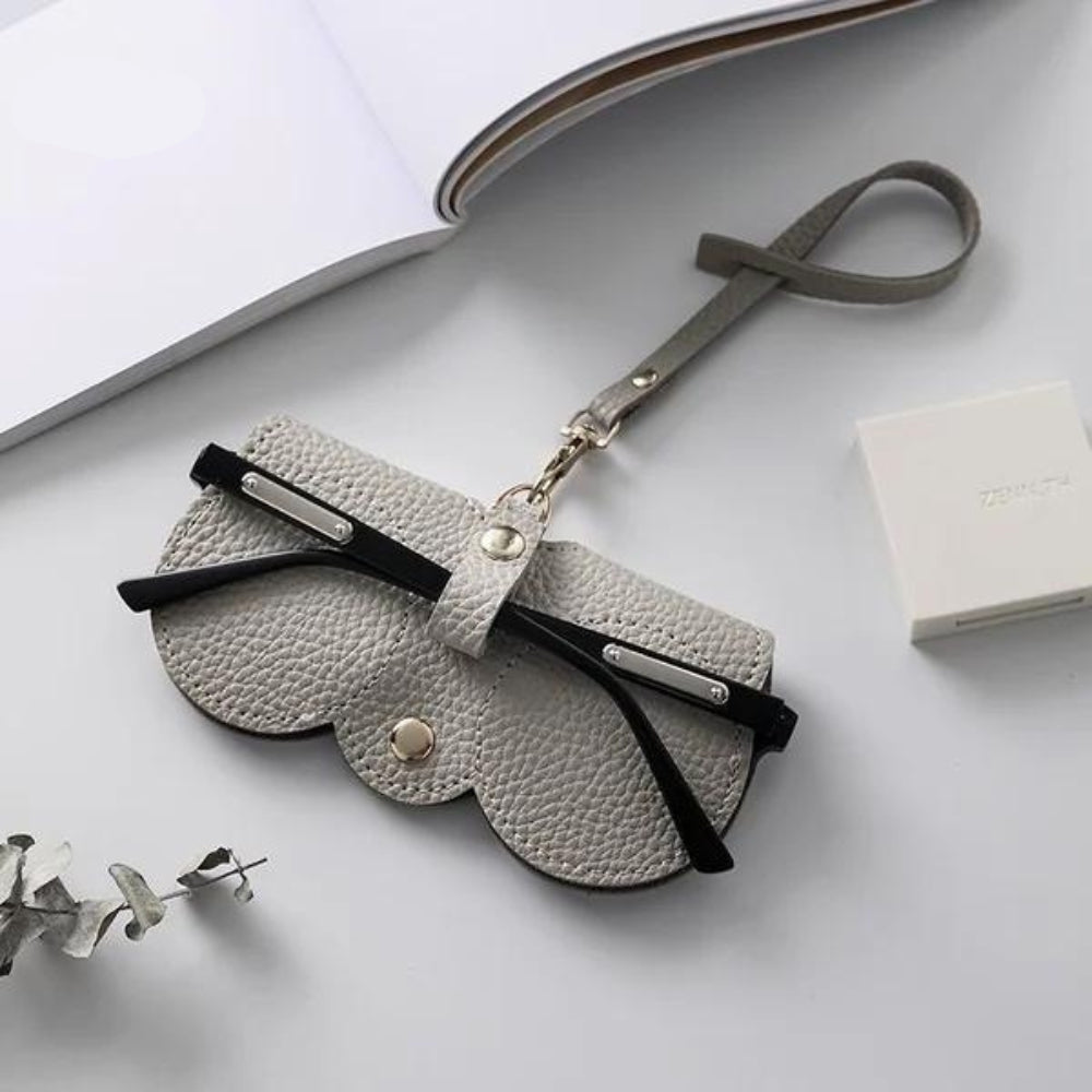 Leren Brillenhoes Luxe Beschermhoes voor Bril