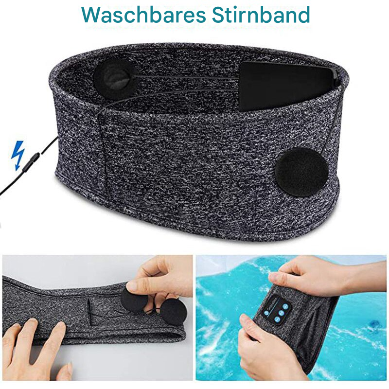 Bluetooth Oogmasker met Geluid voor Slaap - Velinix