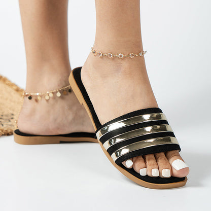 Slidevita™ – Dames Elegante Slides met Antislip Comfort en Platte Hak-2