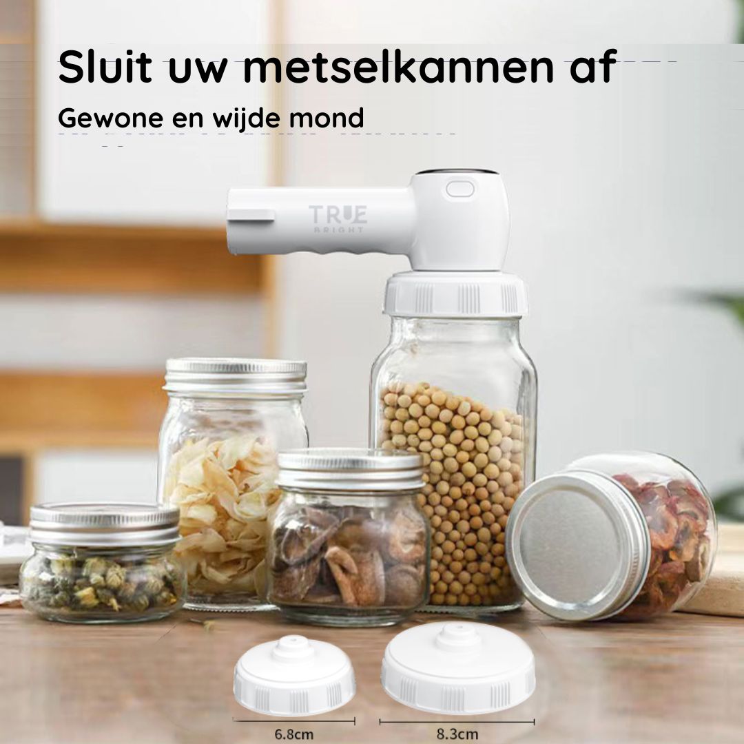 Vacuüm Verpakkingsset Elite voor Langere Houdbaarheid
