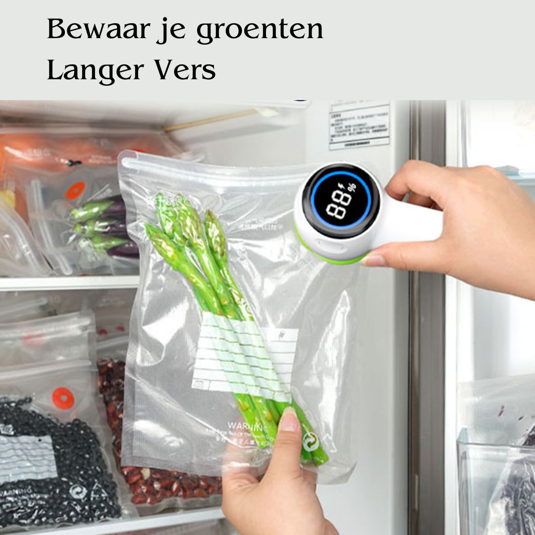 Vacuüm Verpakkingsset Elite voor Langere Houdbaarheid