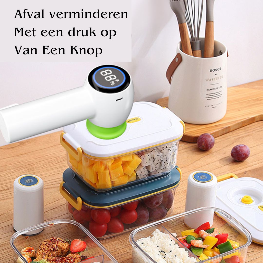 Vacuüm Verpakkingsset Elite voor Langere Houdbaarheid