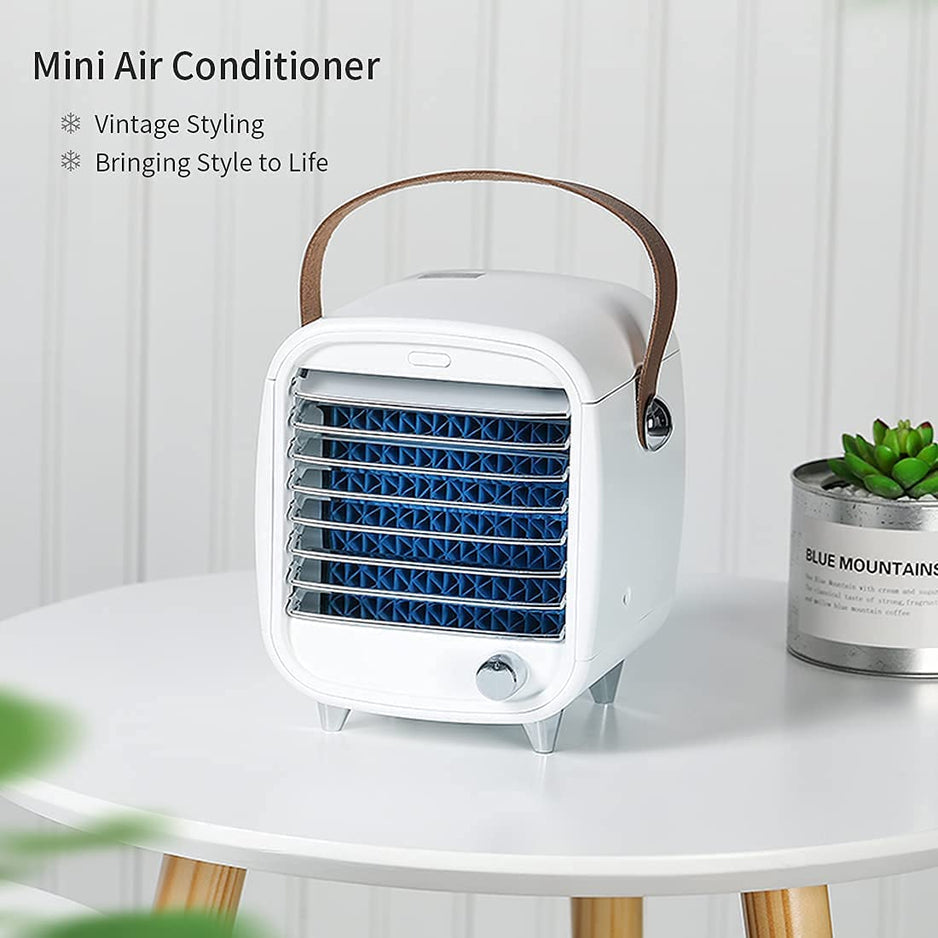 Mini Klimaatbeheerder 3-in-1 Koelen, Bevochtigen en Luchtreinigen