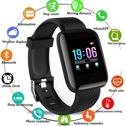 Fitness-Tracker Horloge met Hartslagmeter en GPS