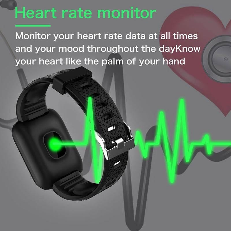 Fitness-Tracker Horloge met Hartslagmeter en GPS
