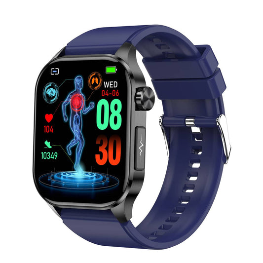 SmartHealth Smartwatch – ECG-, bloeddruk- en hartslagmeter – Compatibel met iOS en Android 0