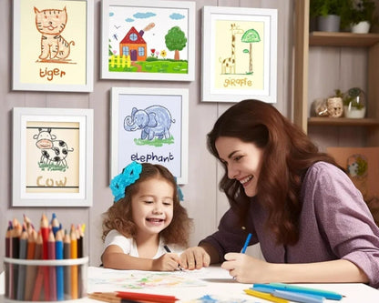 Magnetisch Frame voor Kinderkunst Creatief en Eenvoudig