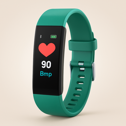 Smartwatch voor Senioren met Gezondheidstracker en LED-Display