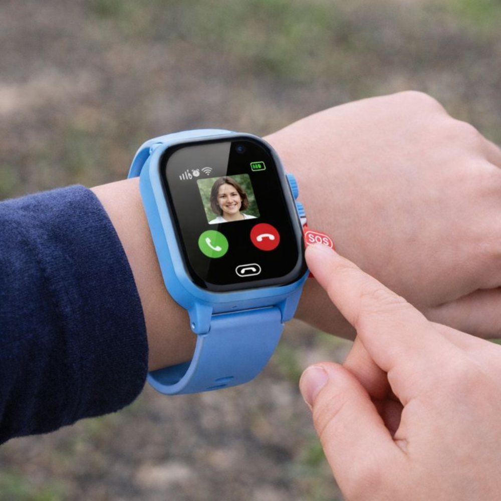 Kinder Smartwatch GPS 4G Bellen met Camera en Veiligheidsfunctie - Velinix