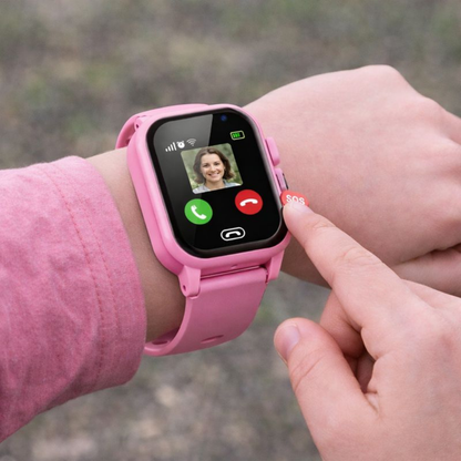 Kinder Smartwatch GPS 4G Bellen met Camera en Veiligheidsfunctie