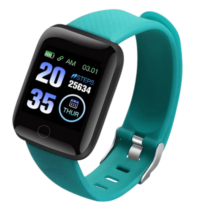 Slimme Horloge met Aanraakscherm en Hartslagmeter